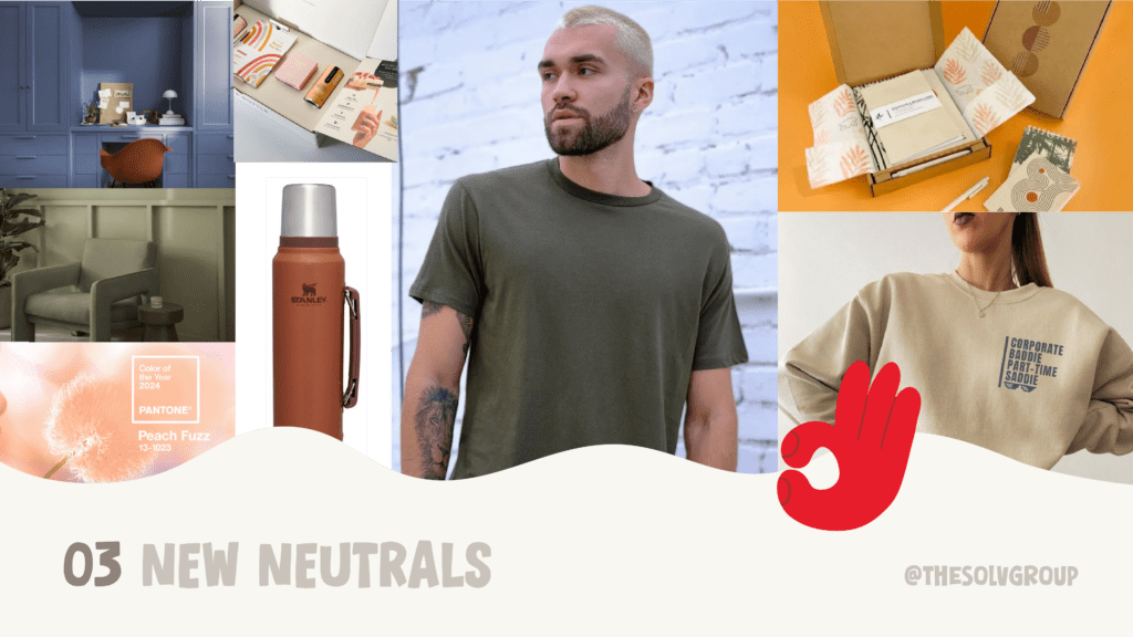 Branded Merchandise and Apparel Trends - New Neutrals